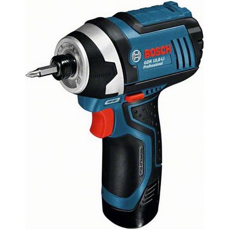 Bosch – Visseuse à chocs 12V – Couple 105Nm – Compacte 137mm – Éclairage LED – Pour métal et béton