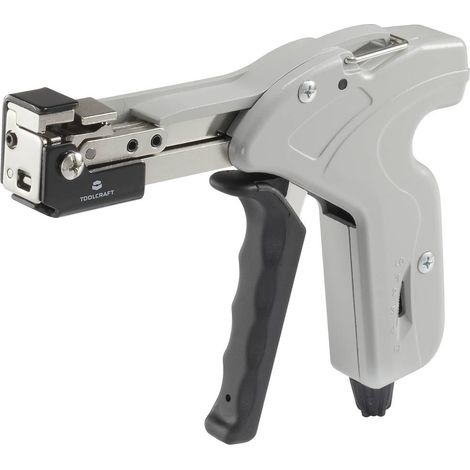 TOOLCRAFT Pinza per fascette fermacavi, p.. Fascetta fermacavi in acciaio inox Grigio, Nero - Grigio (1/4)