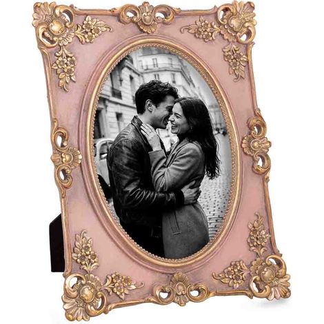Porta fotos 13X18 rosa 19,1x1,7x24,1h cm
