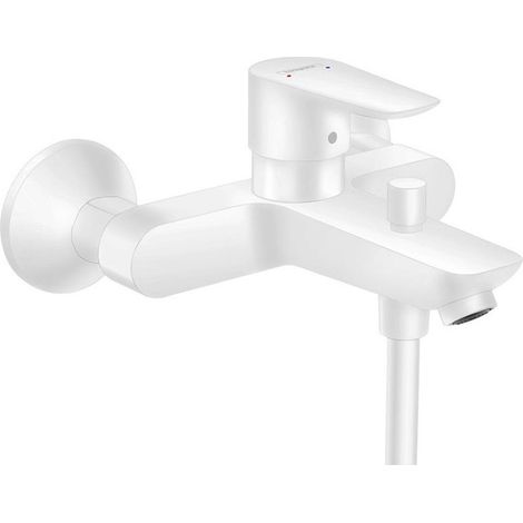 mitigeur bain/douche blanc mat