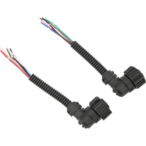 Dailygoody,Cableado para luces traseras,Resistente a vibraciones,2 piezas,Apto para varios coches,Incluye instrucciones de instalación (1/5)