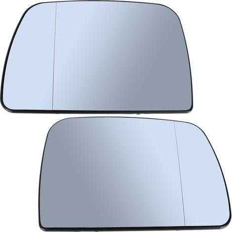 BMW X5 E53 99-06 Beheizbare Außenspiegeleinsätze links + rechts, 2-teiliges Set (1/5)