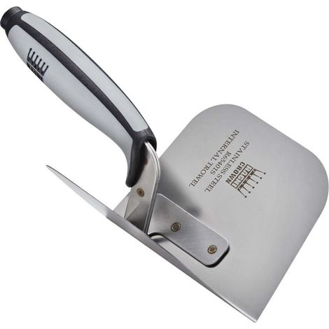 Ragni R65401S Stainless Steel Internal Corner Trowel (1/2)