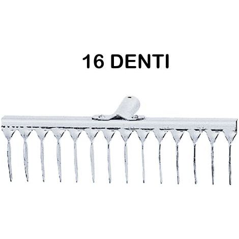 RASTRELLO AERATORE 16 denti cm 42