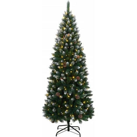 Sapin de Noël  Arbre de Noël artificiel 300 LED 240 cm (1/5)
