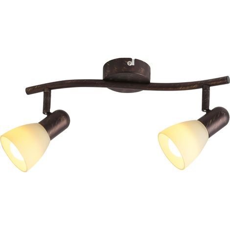 Spot mur/plafond Soma bronze antique E14 2x40W Rabalux (1/4)