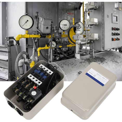 Accessoires pour compresseur d'air 3 kW : démarreur magnétique, protection contre la surpression du fer (1/5)