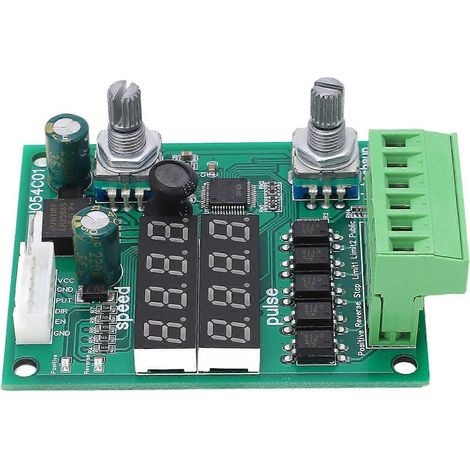 Einachsiges Schrittmotor-Steuerungsmodul, Motortreiber-Steuerplatine, DC 10–30 V, normalerweise offen