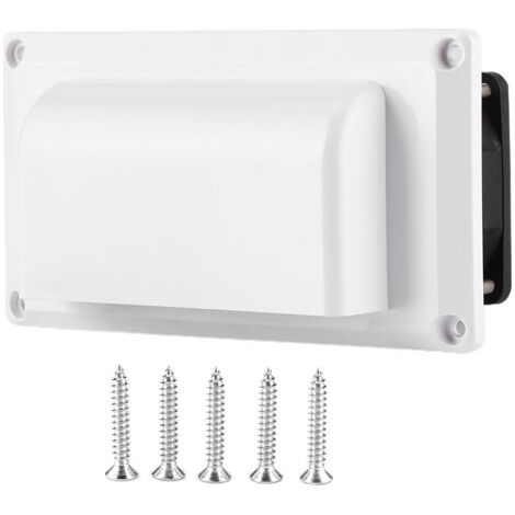 QORVA- Ventilateur d'extraction d'air latéral 12V 25W – Pour camping-car, remorque, bateau – Installation facile – Circulation d'air rapide