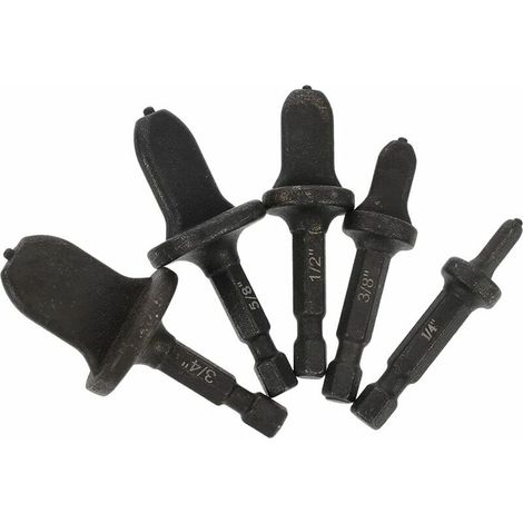 Kit 5 Pièces Outil Évasement Tuyau Cuivre Climatisation Ménage Soudure Brasage Réparation Froid (1/4)