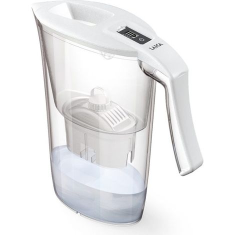 Jarra filtrante Laica Carmen de 2,3 L + Filtro de agua biflujo