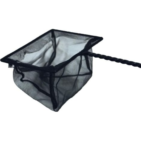 1 Epuisette Pour Aquariums, Structure Métal Revêtu, Maille 1 Mm, Non Toxique, Usage Aquariophilie