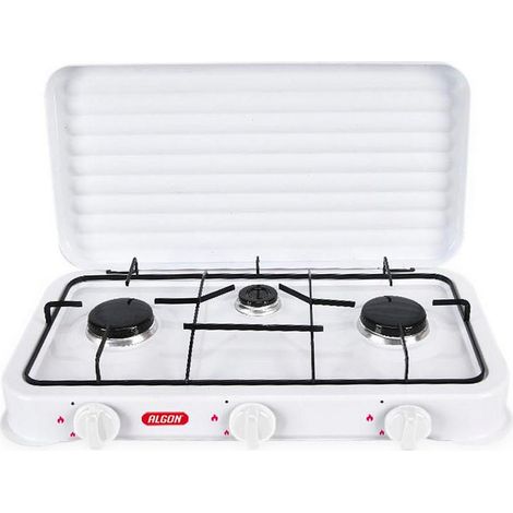 COCINA 3 FUEGOS GAS C/TAPA