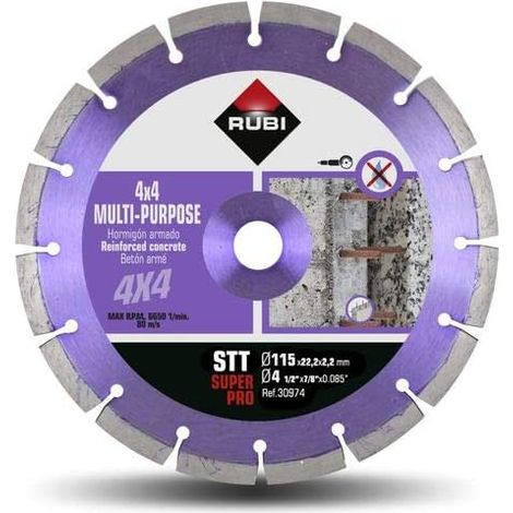 rubi disco diamante todoterreno segmen. stt 115 superpro 30974 (1/2)