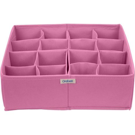 aptel BLOSSOM organisateur tiroir rose 16 compartiments (1/3)