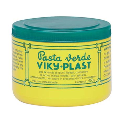 PASTA VERDE VIKY PLAST - GR 450- 6 pezzi