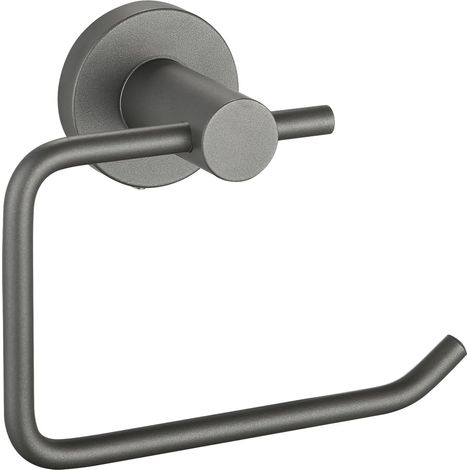 Porte-Papier Toilette Haut de Gamme en Acier Inoxydable 304 (Gris)  Porte-Essuie-Tout Distributeur de Papier Toilette Mural Antirouille Pour Salle de Bain et Cuisine (1/5)