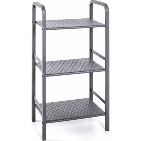 Étagère Design 3 Niveaux "Melo" 81cm Gris