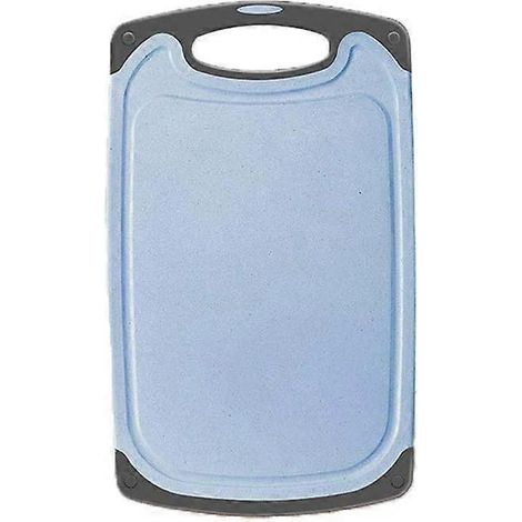 Planche à découper de cuisine, avec pieds antidérapants et rainures à jus, poignée ergonomique, compatible lave-vaisselle (1/4)