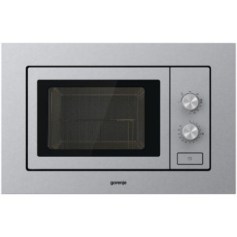 Gorenje BM171EG1X. Posizionamento dell'apparecchio: Da incasso, Tipo di prodotto: Microonde combinato, Capacità interna: 17 L, Potenza Microonde: 700 W, Tipo di controllo: Pulsanti, Manopola, Color...
