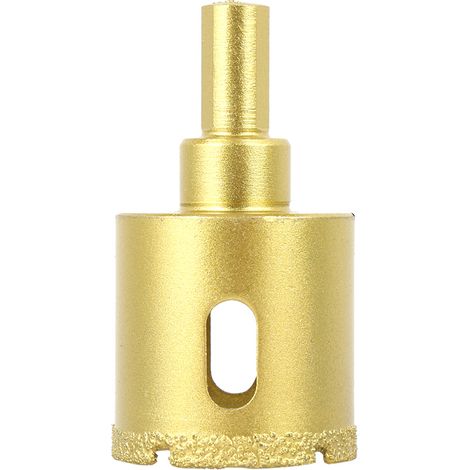 Foret scie cloche diamanté 35mm pour perçage granit céramique carrelage béton marbre outil de forage or (1/5)
