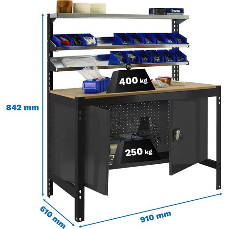 Simonrack Gartenmöbel Schrank Metall Anthrazit 75 kg