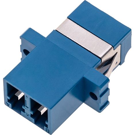 BeMatik - Coupleur fibre optique LC à LC duplex monomode (1/5)