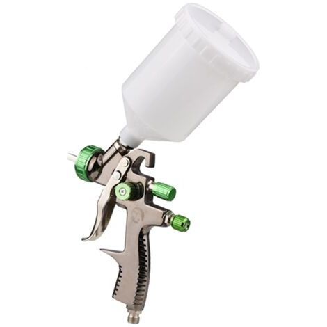 Kit de pistolet de pulvérisation d'air à faible pression de 1,3 mm, 600 cc, pulvérisateur de peinture à alimentation par tasse de fluide, mini pulvérisation portable à , meubles, peinture murale, modè (1/5)