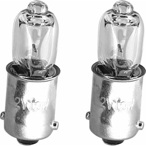 – Coffret de 2 ampoules 12V 10W BA9S angel eyes – Éclairage universel pour véhicules – Lumière blanche – Installation facile