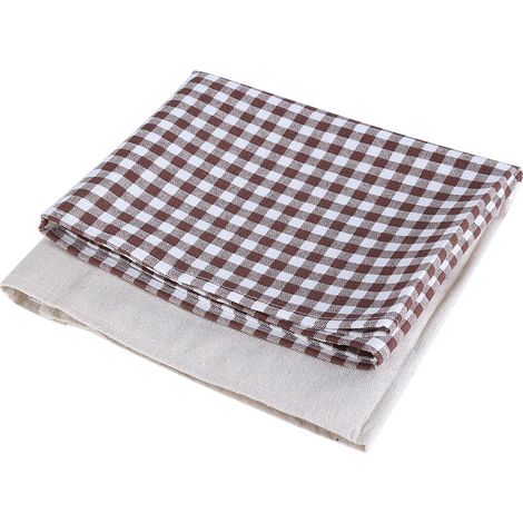 Rideau De Cuisine En Coton Et Lin - Tissu Naturel Absorbant - Pour Fenêtre De Café Ou Maison - 1 Pièce (1/5)