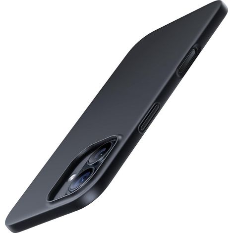 Handyhülle Schutzhülle Rundumschutz Dünnheit Griff iPhone 17 Schwarz (1/5)