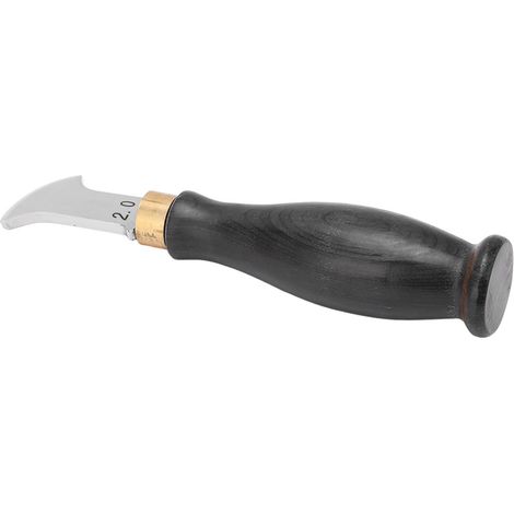 Pince à plier le cuir de conception ergonomique, en acier inoxydable 304, avec une poignée en ébène et une finition polie miroir, dotée d'un coupe-bande de cuir de 2,0 mm. (1/5)