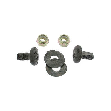 Set aus 2 Schrauben und Muttern, passend für Rover. Originalersatz: Aoo673k