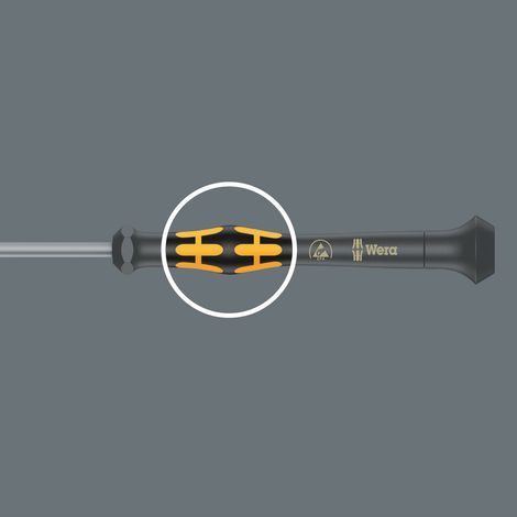 Tournevis électronique ESD Fente 08x016x40mm Wera (1/5)
