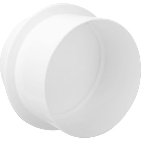 Clapet anti-retour ABS 100mm pour ventilation, volet d'extraction anti-retour pour hotte (1/3)