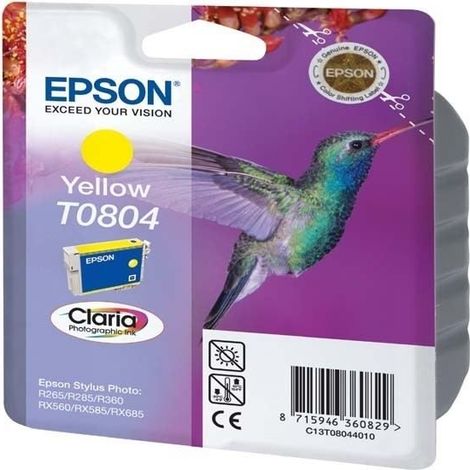 Epson T0804 Colibri Cartouche dencre Jaune (1/5)