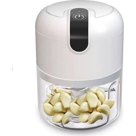 Mini mixeur portable - - 250 ml - Rechargeable USB - Blanc - Dimensions 8,3x8,3x13 cm - Poids 250 g