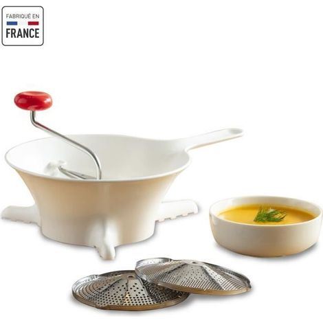 Moulinex – Moulin à légumes en plastique – Capacité 1.5L – Lame en acier inoxydable – Facile à démonter pour nettoyage (1/5)