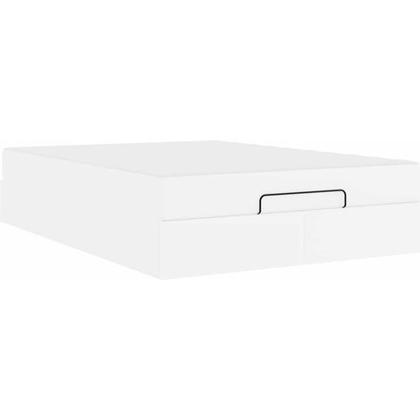 Maison Exclusive - Estructura de cama con colchón Otro 2 pcs PVC