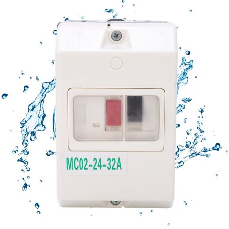 Interrupteur de protection moteur étanche 220 V/380 V série MC02, disjoncteur de protection moteur MC02-24-32A (1/5)