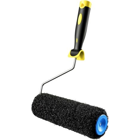 Putty Roller - Rouleau spécial pour mastic, rouleau à mastic, rouleau d'angle, rouleau structuré pour crépi intérieur - 23 cm (1/5)