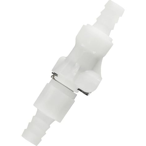1/4 "3/8" 5/16 "raccord rapide en plastique, raccord de déconnexion du vide à libération rapide, raccord rapide pour manchon de carte de vanne d'arrêt (1 mâle + 1 femelle) (3/8") (1/5)