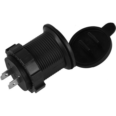 Prise USB double étanche 3.1A avec voyant LED pour voiture, bateau, téléphone portable (1/5)