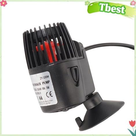 Tbest pompe à eau submersible d'aquarium Pompe de Circulation d'aquarium, puissante pompe à animalerie amenagement Prise UE 220V (1/5)