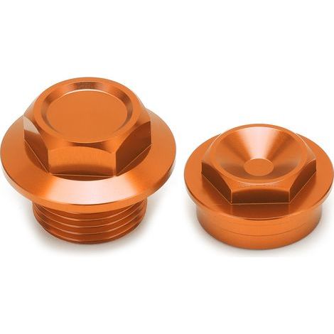 Écrou d'essieu de roue avant de moto M20x1, 5, 2 pièces, remplacement en aluminium pour 250-450 SXF 2015 (1/5)
