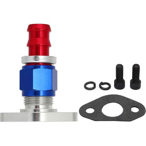 Kit de bride de vidange d'huile Turbo, en acier haute résistance, robuste pour T3 T4 GT37 GT40 GT42 GT45 GT47 (1/5)