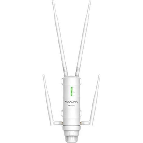 AC1200 Outdoor Wifi Repeater/Extender/High-Power Dual-Frequency Access Point with PoE Antennas (1/4)