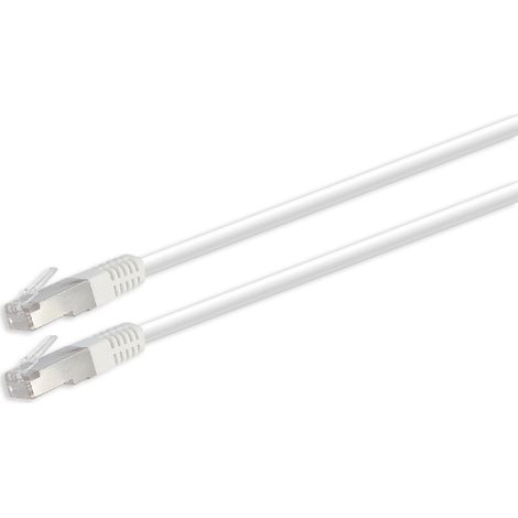 Sedea – Cordon RJ45 Cat 5e 10 m – Débit jusqu'à 1000 Mb/s – Blindage FTP pour transmission optimale – Réseau Ethernet Gigabit