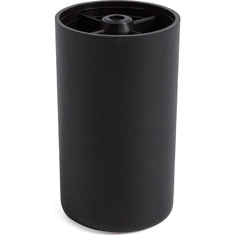 Q&Q pata plástico redonda modelo aron ø55 h97 acabado negro , La pata de plástico redonda para muebles. Modelo Aron y de la marca Q&Q. Su material es plástic