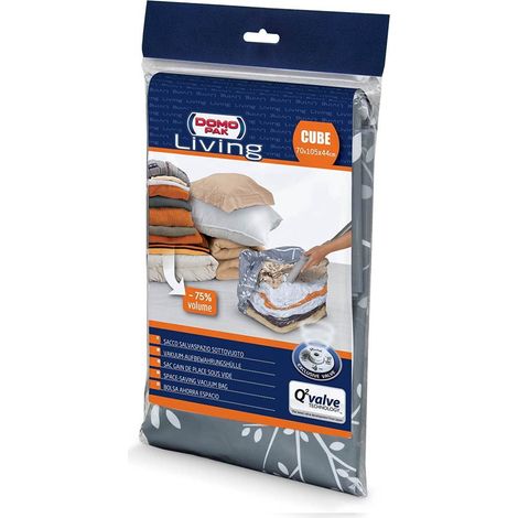 Valise sous vide Domopak cube gain de place 44x70x105 cm (1/2)